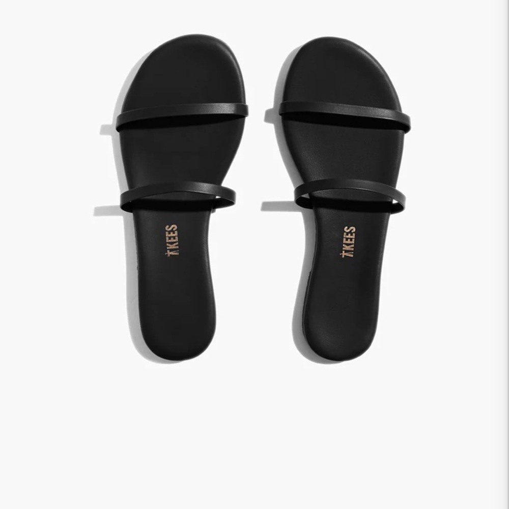 TKEES Women's Black Sandals
